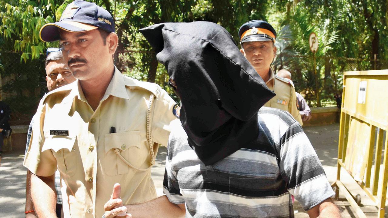 The accused being taken to court following the incident. File Pic/PTI