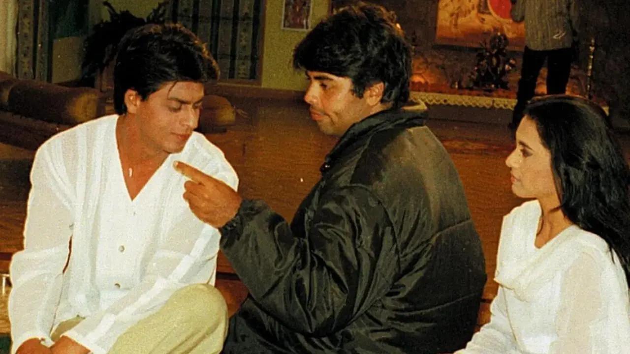 Shah Rukh Khan, Kajol and Rani Mukerji's iconic film is completing 25 years on October 16. On the special occasion, Dharma Productions took to their social media account and shared some BTS pictures from the shoot of the film. Read More
