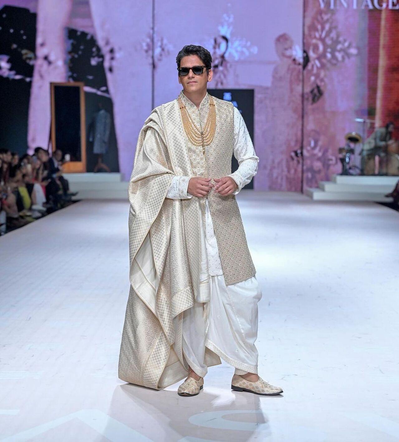 Vijay Varma looked wedding ready in this royal white outfit