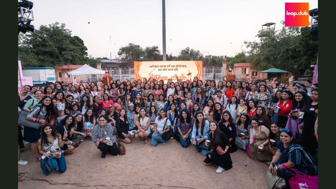 leap (af)fair delhi: JLN Stadium Bursts With The Energy Of 1,500 Women As leap.Club Brings Its Flagship Event To Delhi