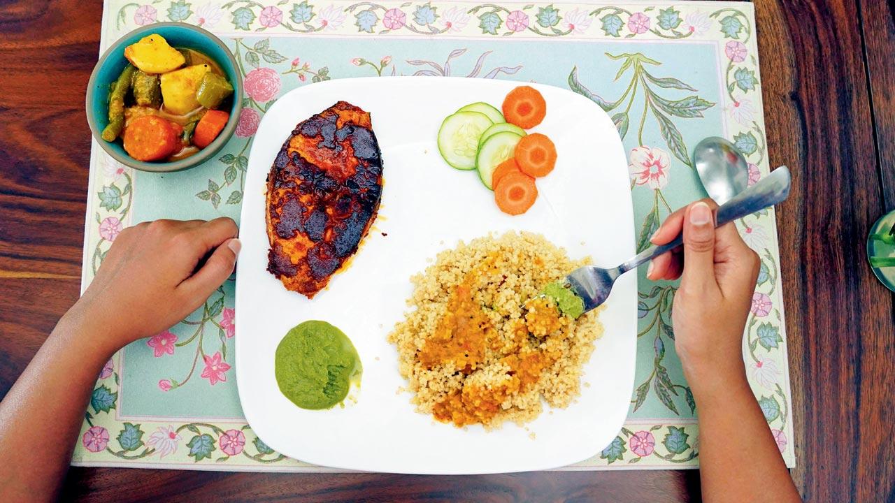 Sharel Bernadine changed her entire lifestyle—a slower-paced professional role, self-cooked fresh meals of millets, rice, vegetables and diluted pulses and lentils—to stabalise gut health over  six months