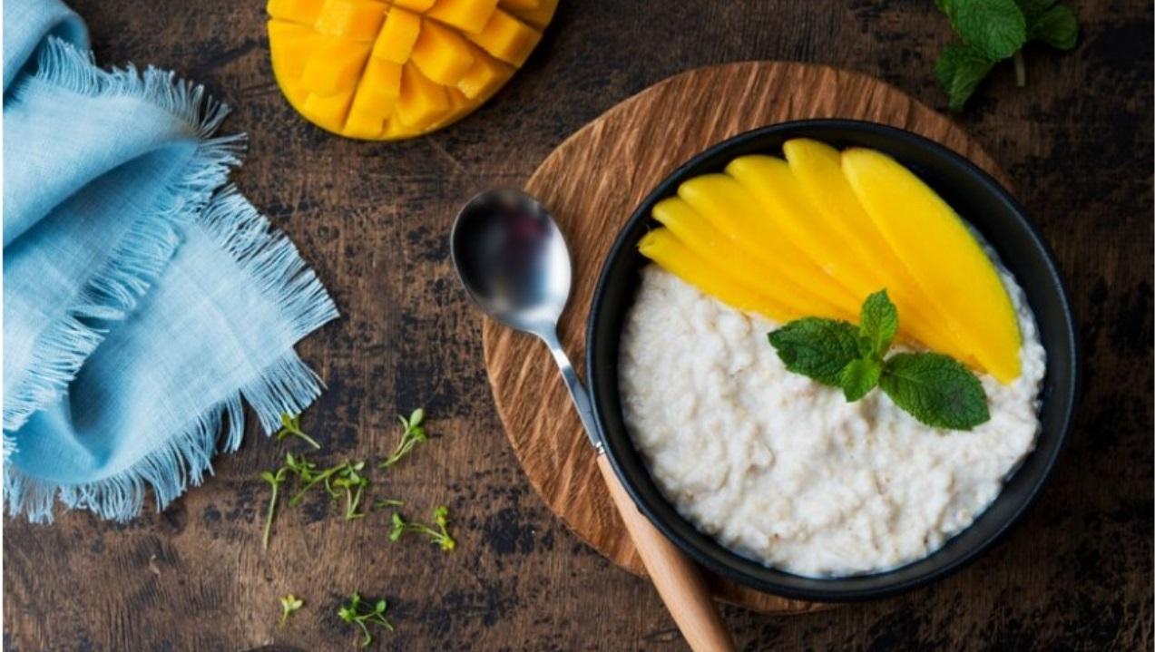 While it may not be the season for mangoes, you can keep this one for later. However, if you want to simply feed your craving, then order the fruit online because chef Amandeep Singh, who is the executive sous chef at The Westin Mumbai Garden City in Goregaon, says you can always make a Mango and Coconut Porridge.