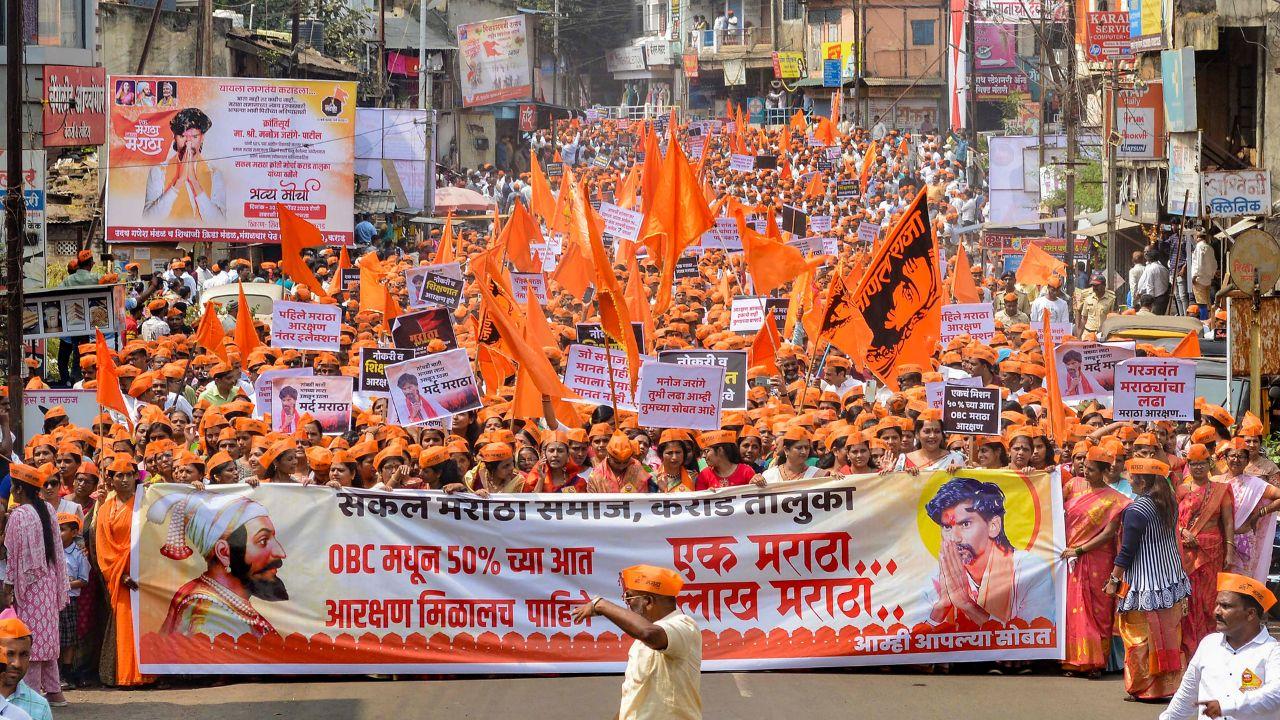 Maratha quota activist Manoj Jarange has been on an indefinite fast in support of the reservation demand since October 25 in Antarwali Sarati village, Jalna district. On Tuesday he announced that he will stop consuming water as well. 