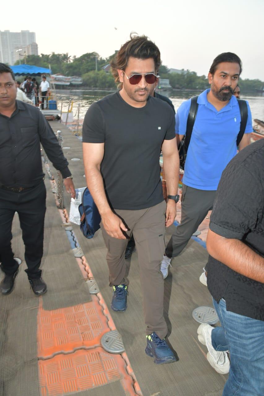 Captain cool Mahendra Singh Dhoni looked uber cool as he was snapped in the city