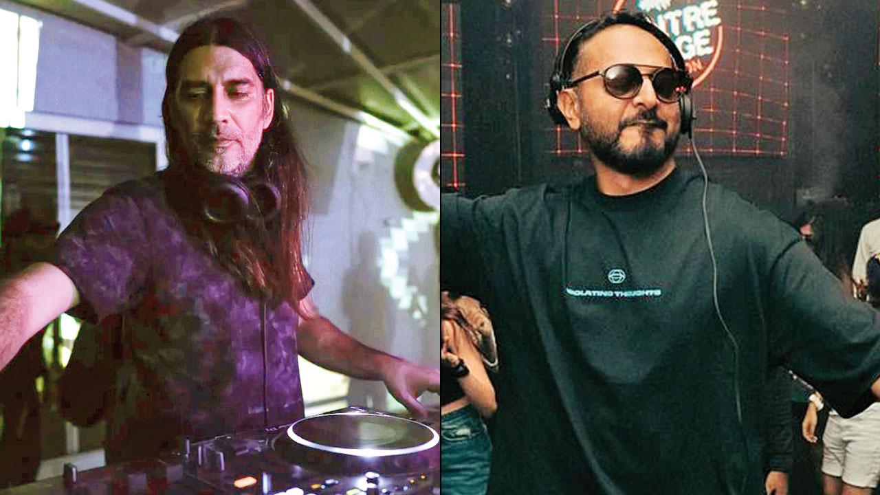 DJ Tarun Shahani and Nikhil Chinapa. Pics Courtesy/Instagram