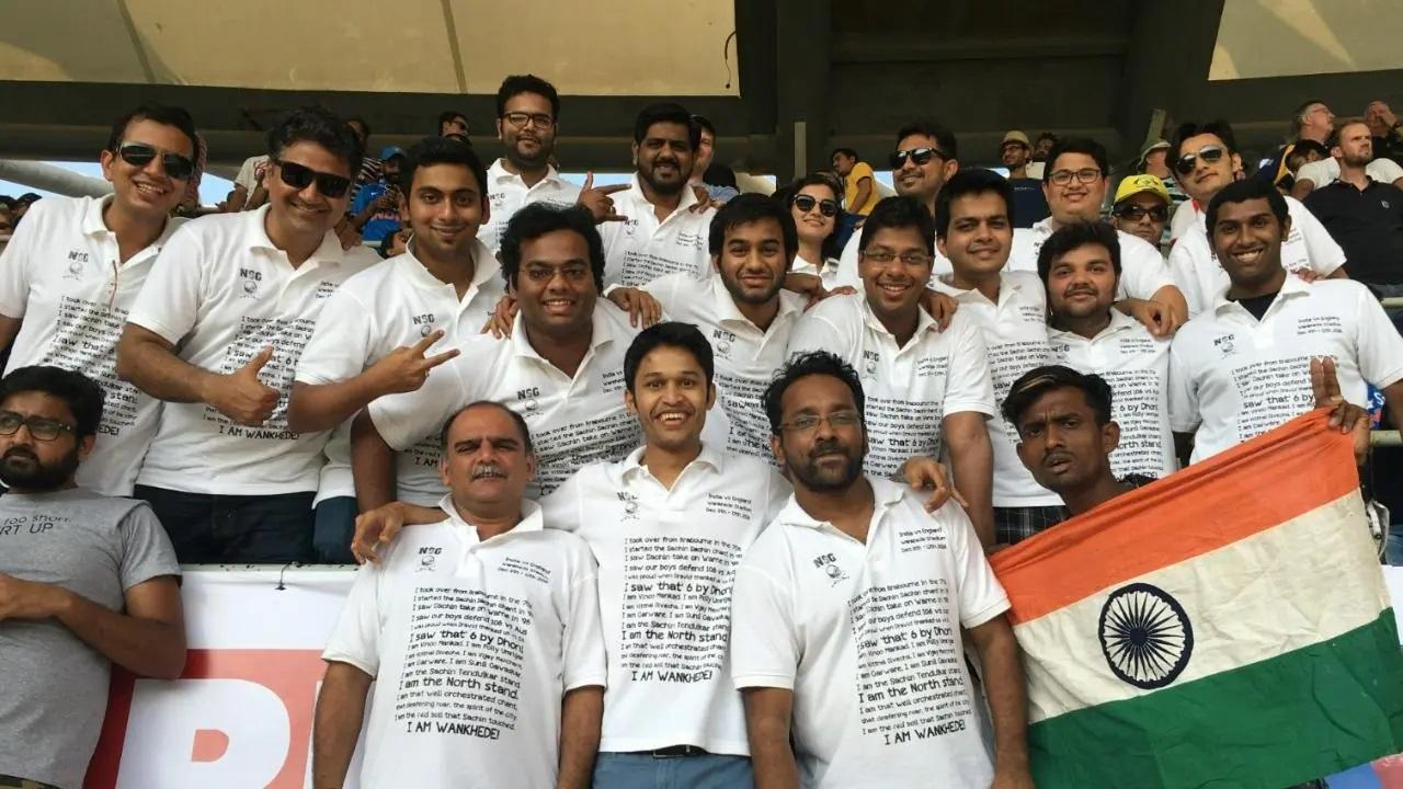How Mumbai's North Stand Gang from Wankhede Stadium show their love for cricket