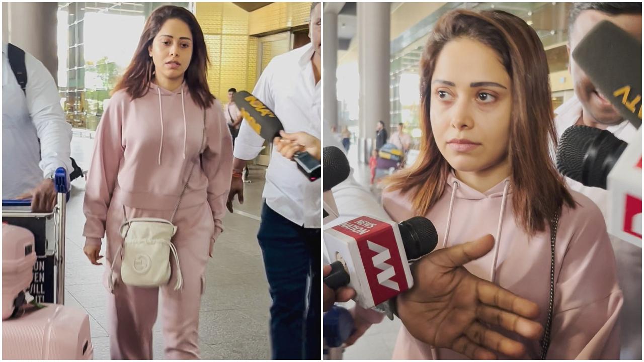 Nushrratt Bharuccha returns from Israel safely, gets teary-eyed at the airport