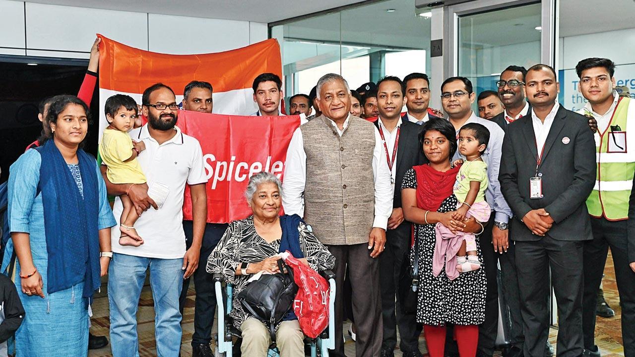 Operation Ajay: Two flights  bring back 471 Indians 