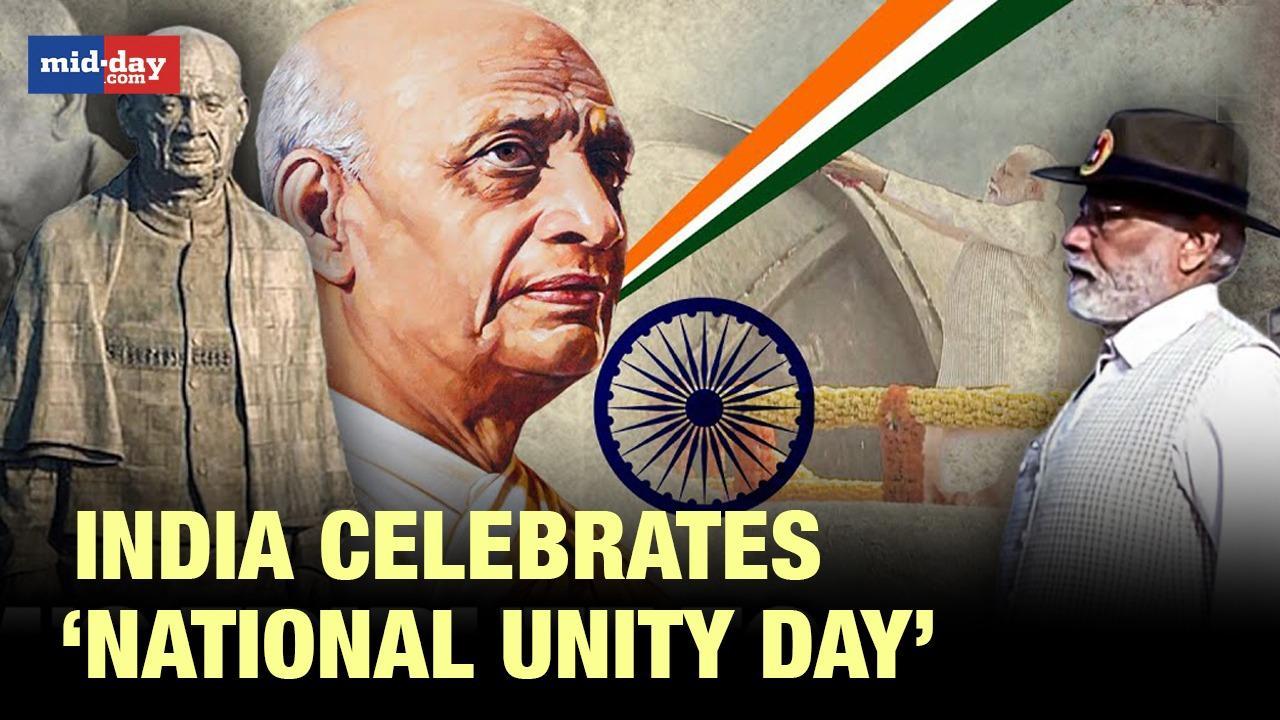National Unity Day: PM Modi pays floral tribute to Sardar Vallabhbhai Patel 