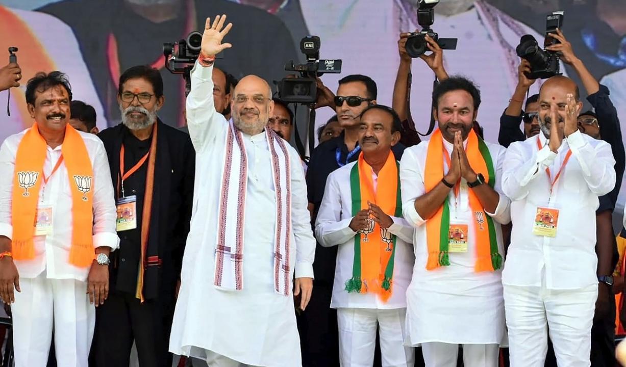 KCR never worked for the poor, aiming to make his son Telangana CM: Amit Shah