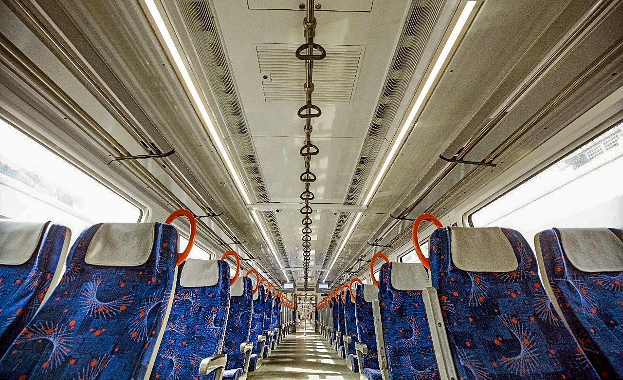 RRTS trains feature several commuter-centric facilities such as overhead luggage racks, Wi-Fi, and mobile and laptop charging facility at every seat