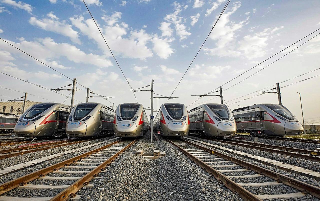 The under-construction RRTS Corridor, being built for the semi-high-speed regional rail service by the NCRTC, is a joint venture company of the Centre with the governments of Delhi, Haryana, Rajasthan, and Uttar Pradesh