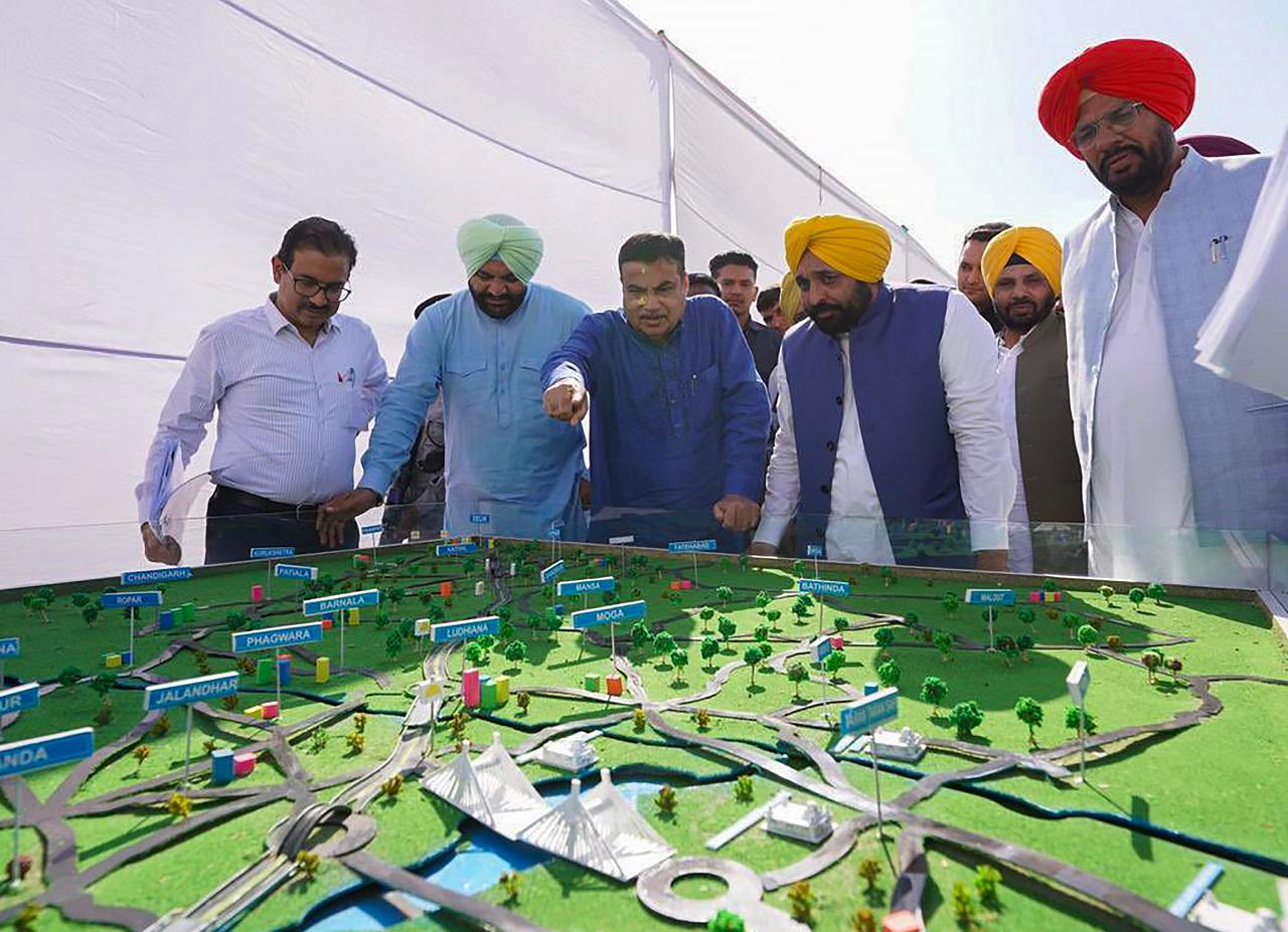 Gadkari was on a visit to Punjab to review the progress of the Delhi-Amritsar-Katra expressway and a bypass in Amritsar
