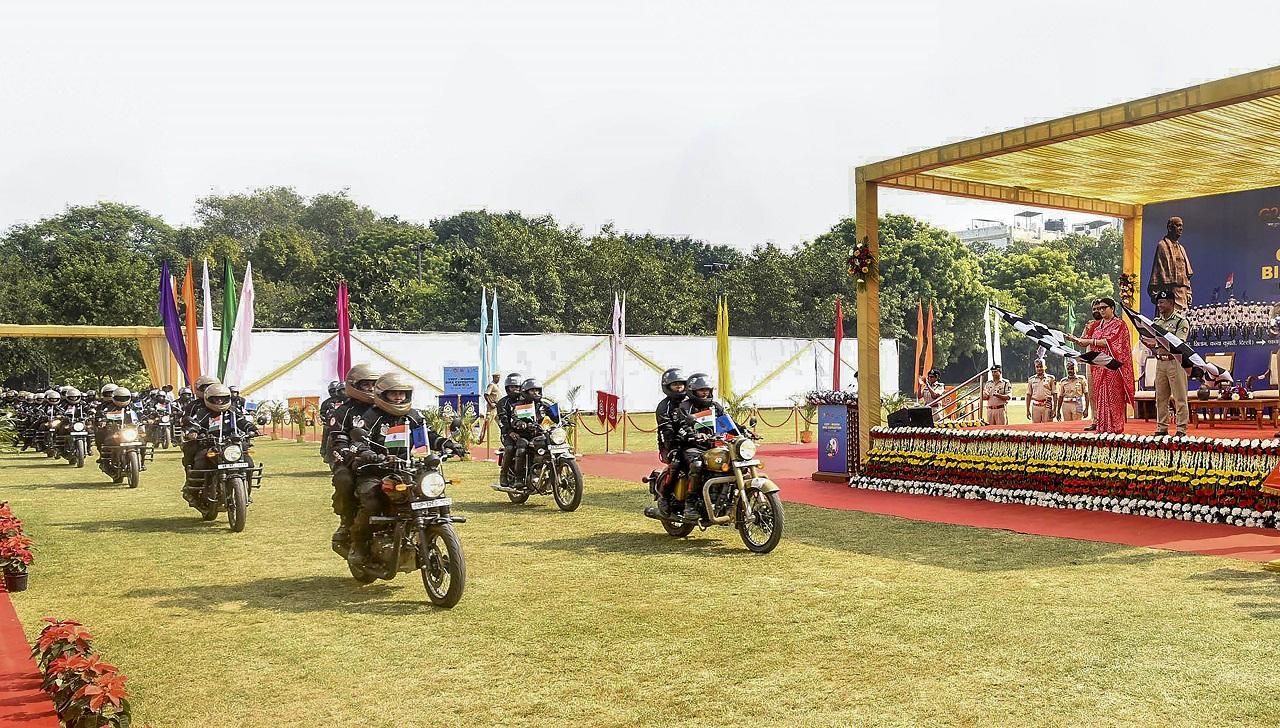 Each of the three Yashasvini teams comprises of 50 intrepid CRPF women, riding 25 Royal Enfield 350 cc motorcycles on a 10,000-kilometre journey through 15 states and 2 union territories of India with a mission to promote unity and inclusiveness