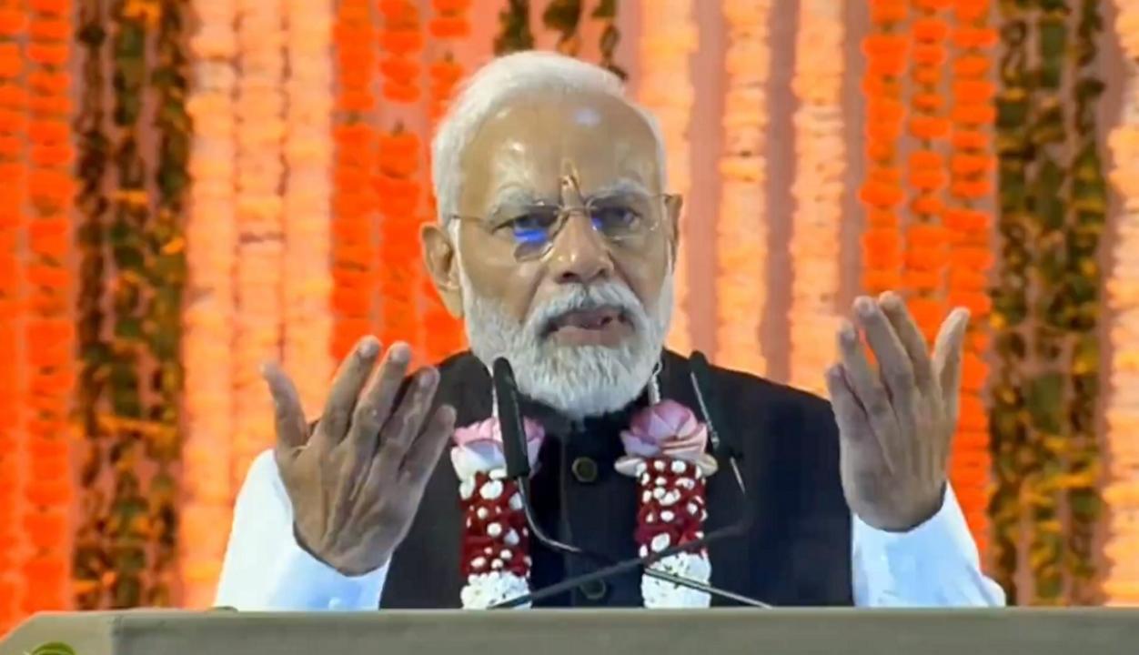 Ram temple in Ayodhya is going to be ready, says PM Modi