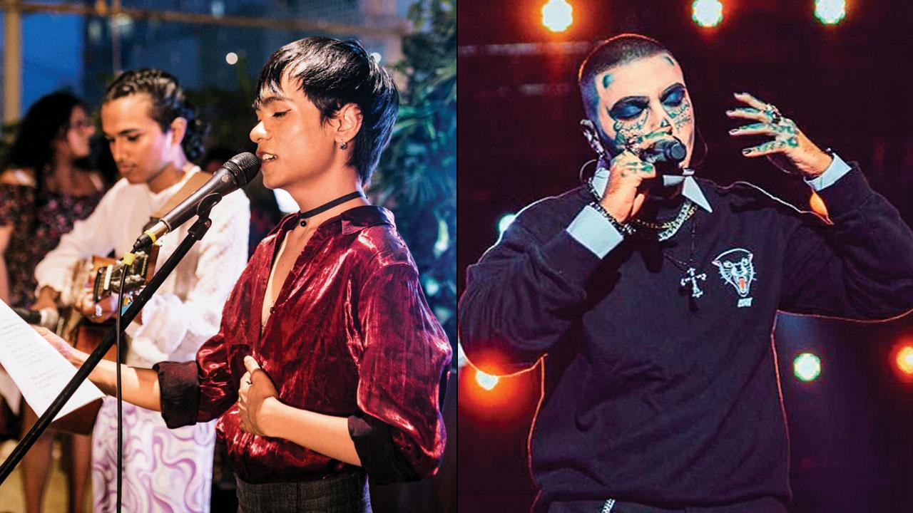 Palash Gogoi and Talwiinder in performance. Pics couresty/Instagram