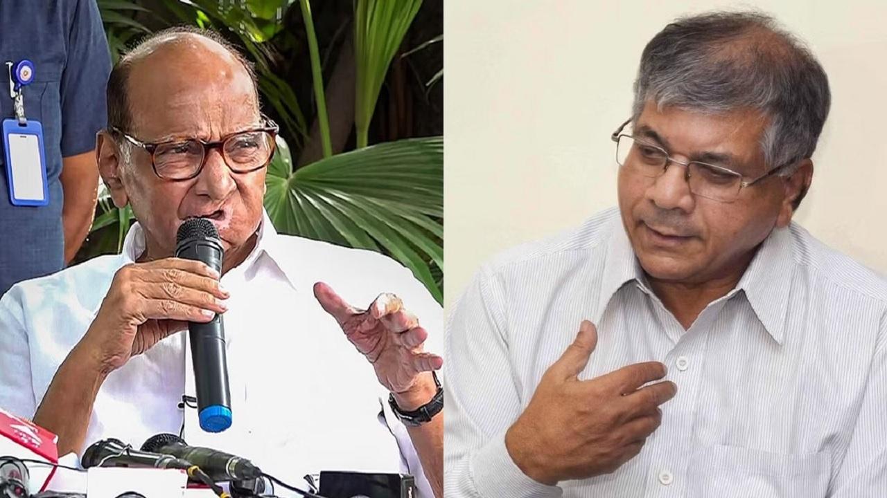 VBA's Prakash Ambedkar meets Sharad Pawar, says it does not mean his outfit is joining Oppn bloc INDIA