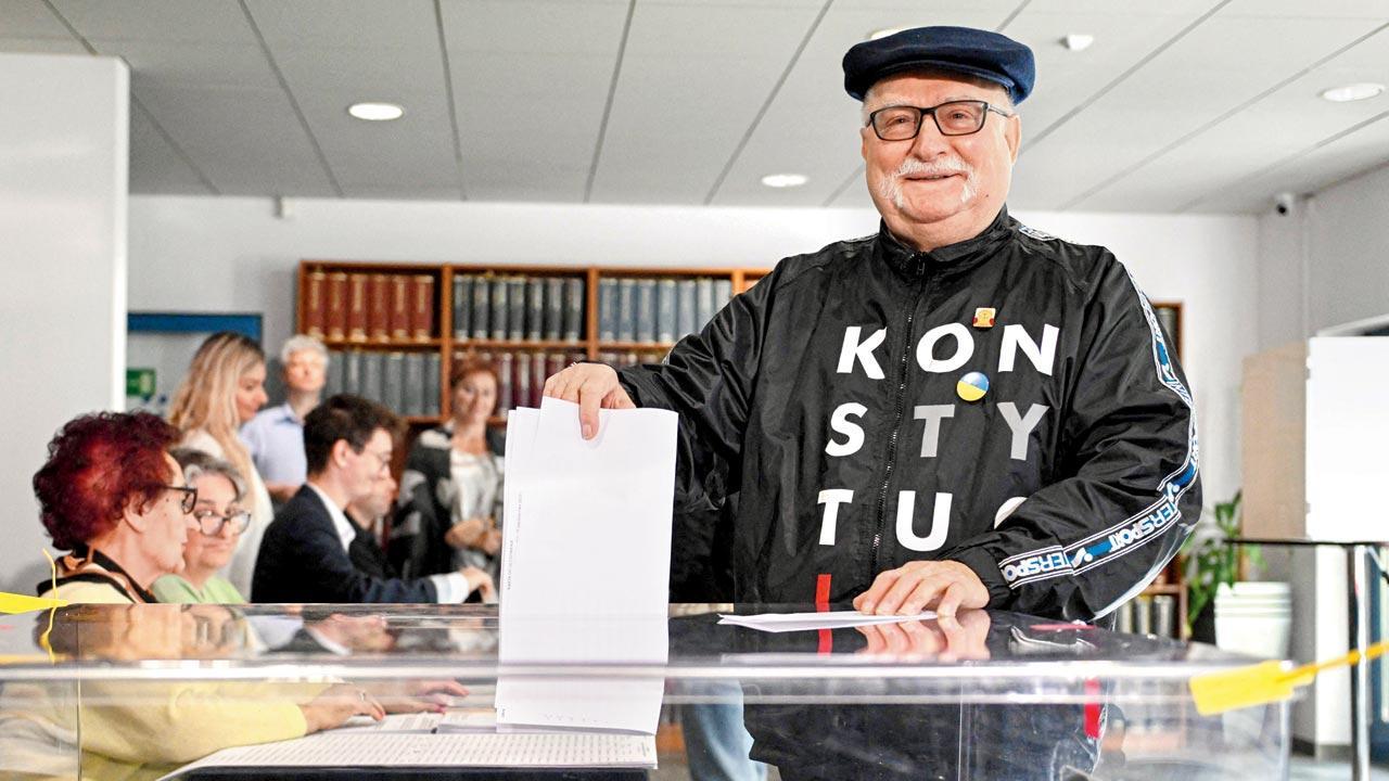 Poles vote in a high-stakes election