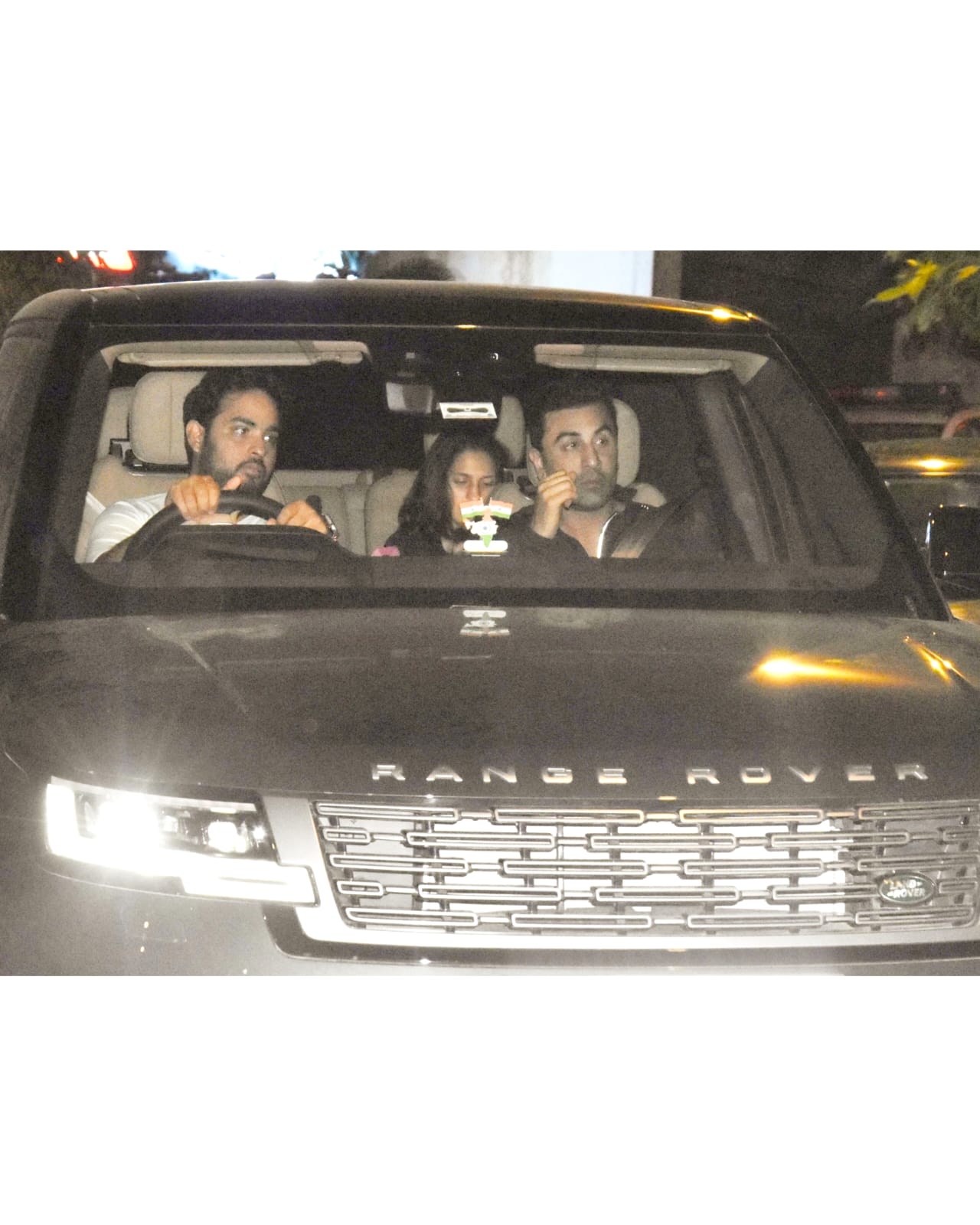 Akash Ambani with wife and Ranbir Kapoor spotted at the actor's house