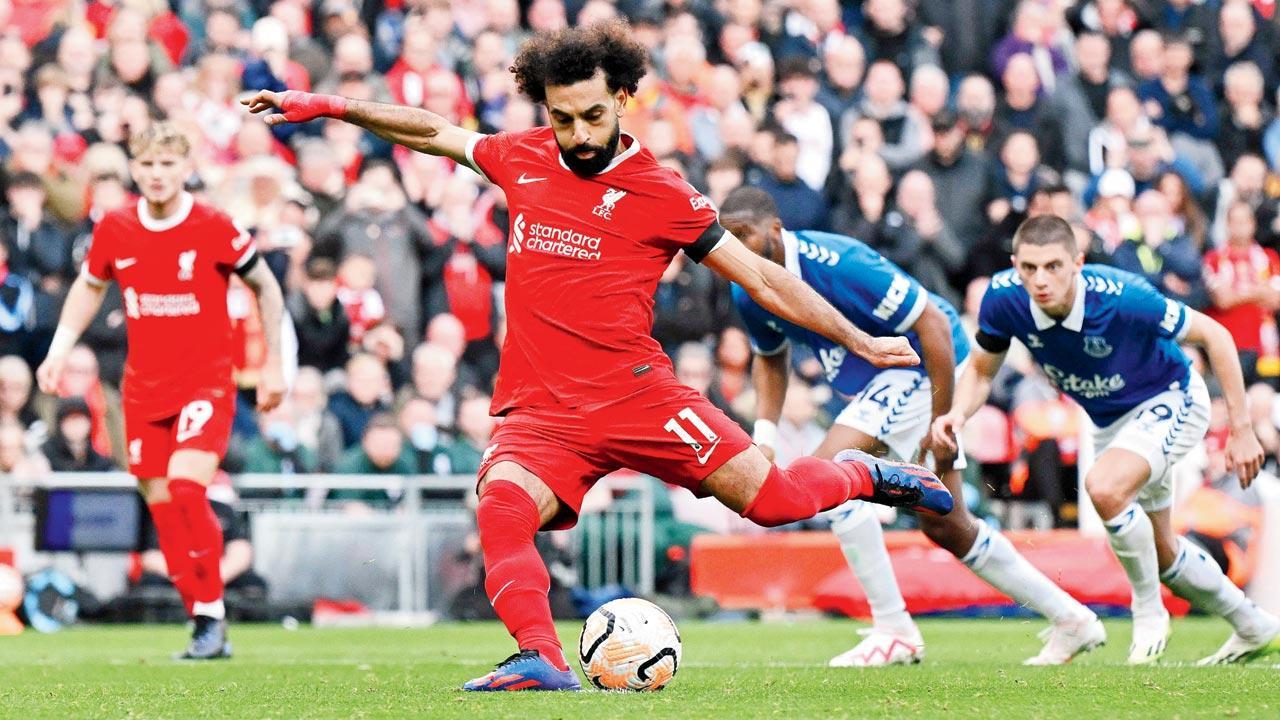 Red-hot Salah rules Anfield