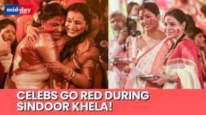 Durga Puja 2023: Rani Mukerji, Rupali Ganguly, Enjoy Sindoor Khela