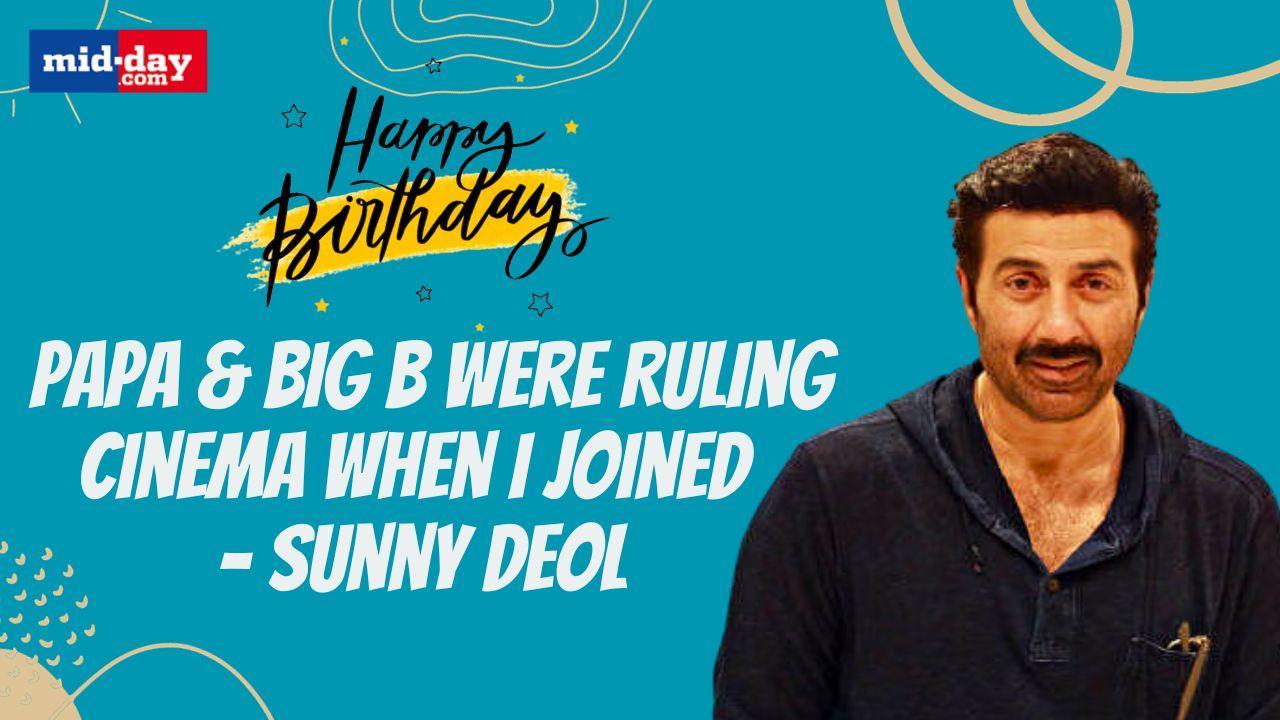 Sunny Deol Birthday Cinema Was Ruled By Amitabh Bachchan, Dharmendra When Joined