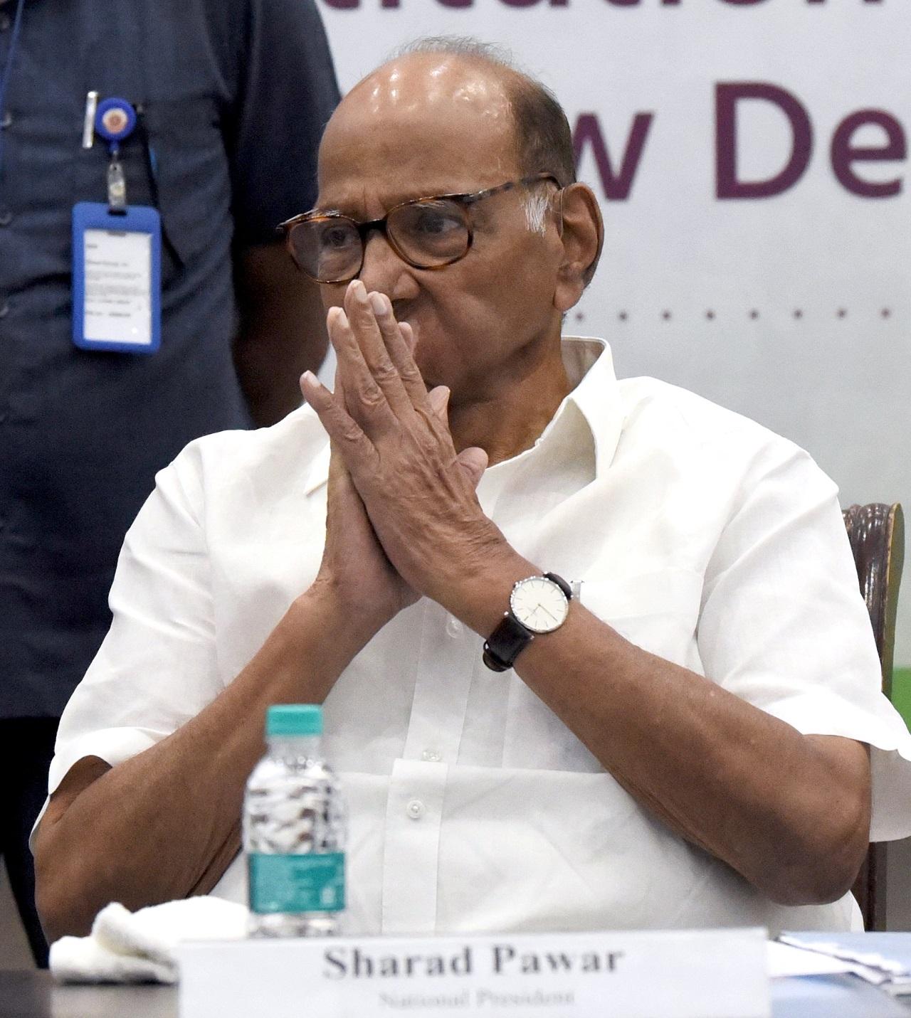 Kharge later posted pictures of his meeting with Pawar on X, and said 