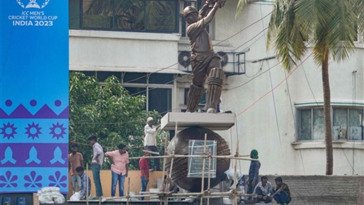 Sachin Tendulkar's statue to be unveiled at Wankhede Stadium tomorrow