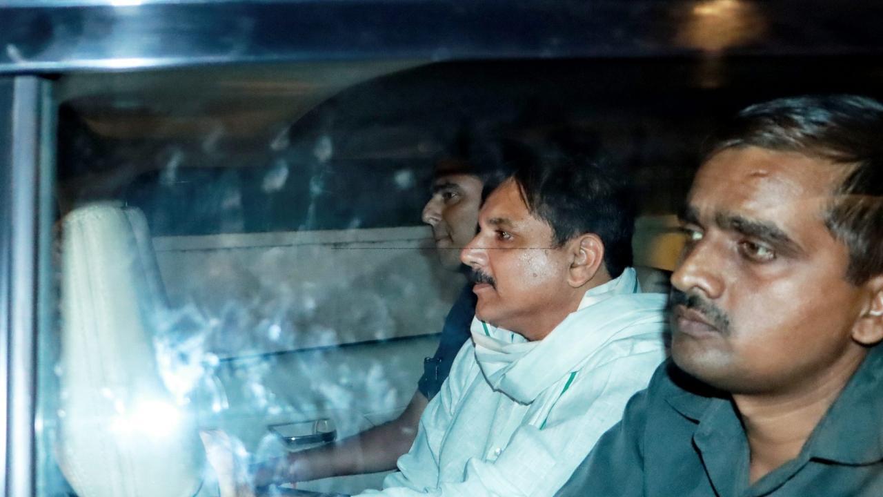 IN PHOTOS: AAP MP Sanjay Singh arrested by ED in Delhi Excise policy case