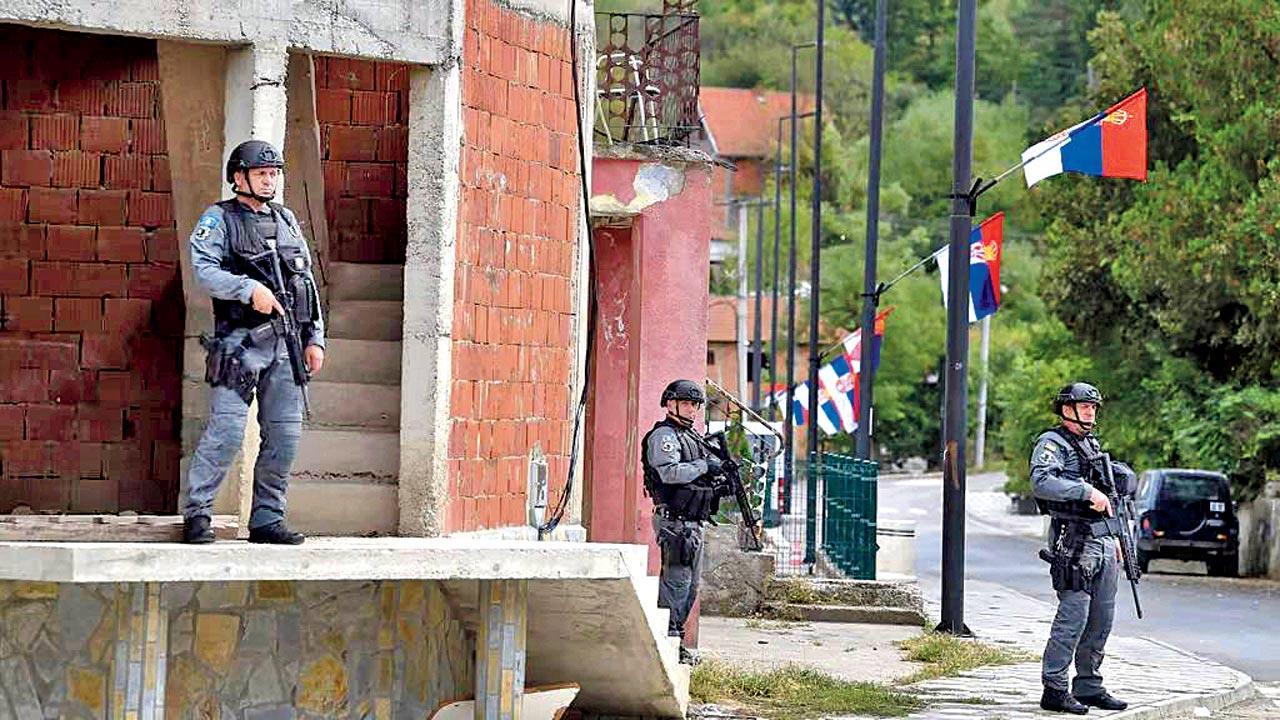 Serbia denies troop buildup near Kosovo border region