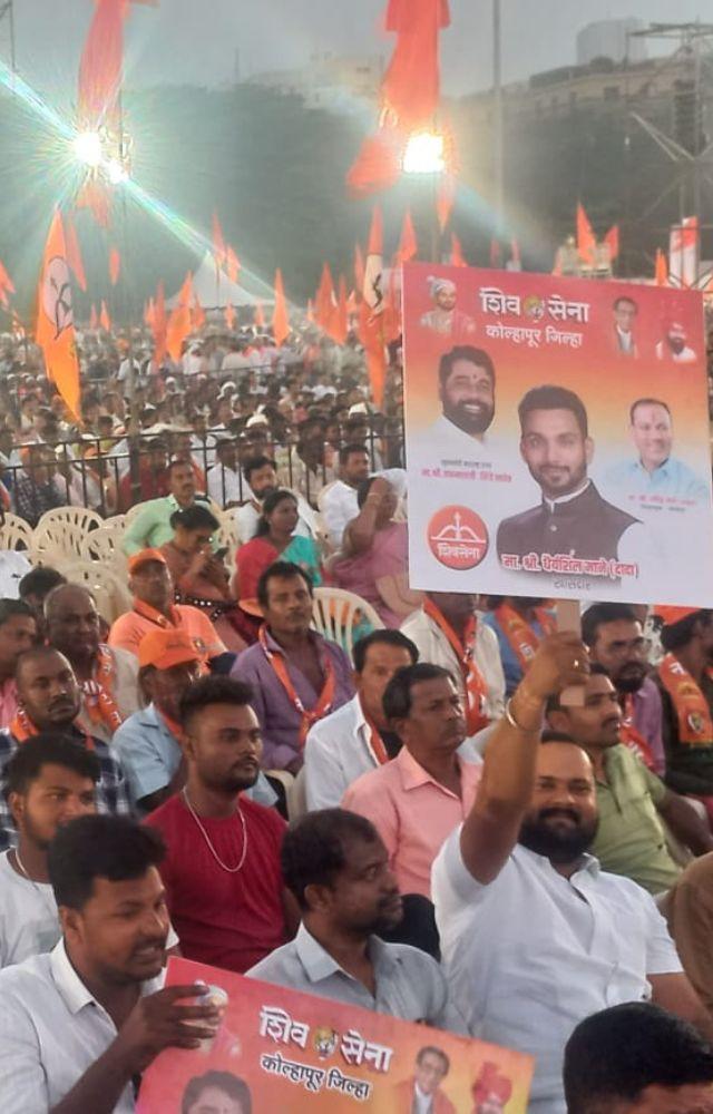 With looming Lok Sabha elections and pending civic polls, both factions gear up for a display of political strength in the city of Mumbai.