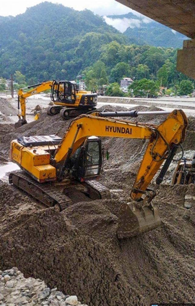 Sikkim CM and the central government united to restore normalcy and provide immediate relief to flood victims.