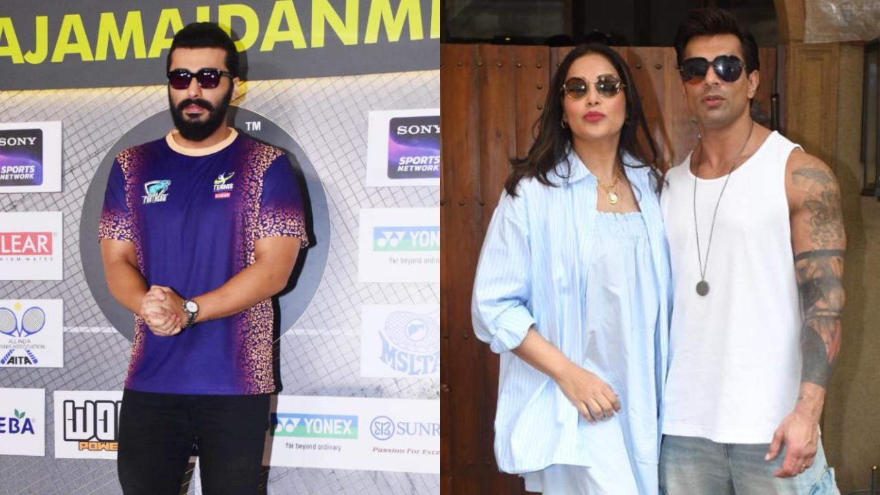 Spotted in the city: Arjun Kapoor, Bipasha Basu, Karan Singh Grover and others