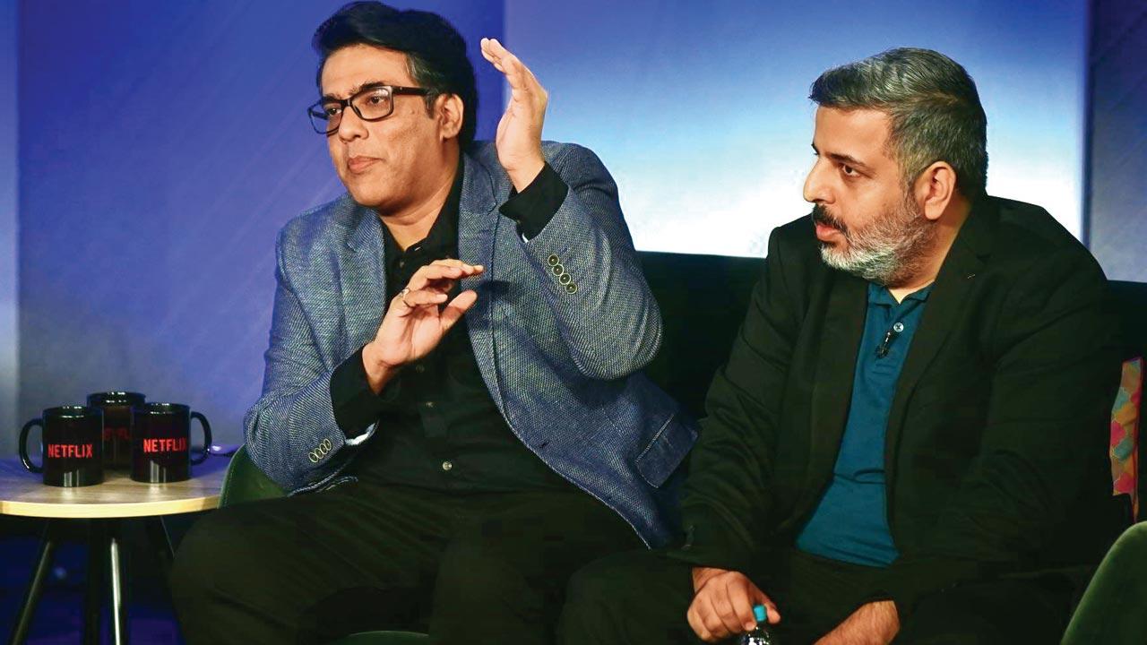 Sameer Saxena (left) and Amit Golani, the directors of the show, talk about why they feel the story has never been told before. 