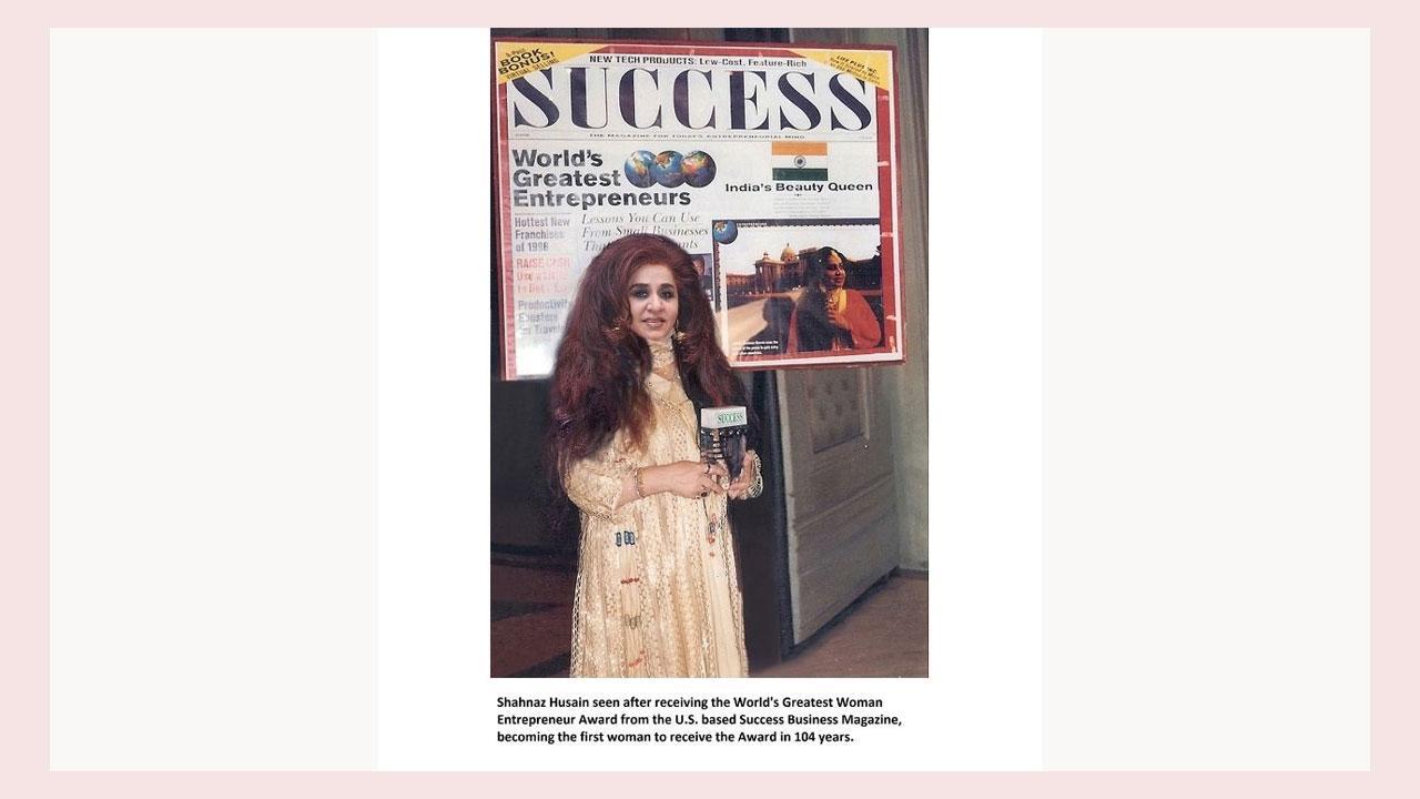TBS Media – The Brand Story Recognized Shahnaz Husain with India’s Iconic Brand and India’s Most Inspirational Leader Award