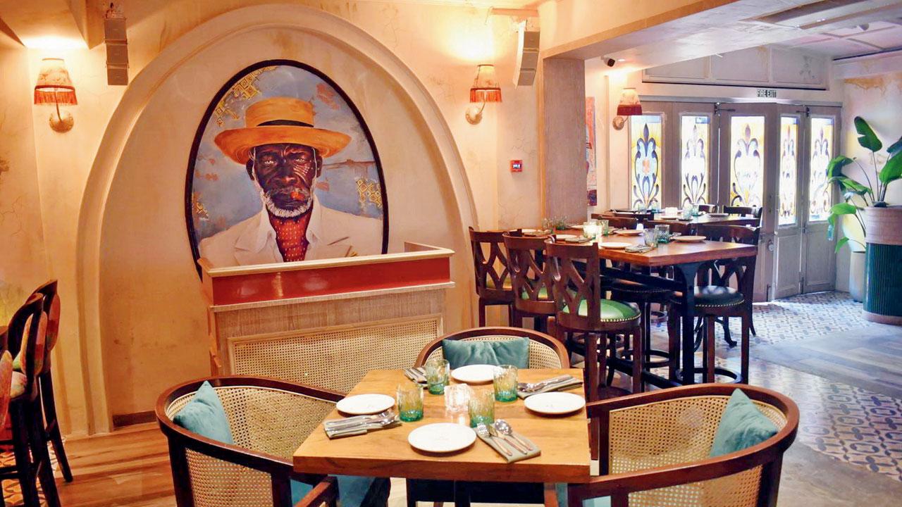 The interiors with their Peruvian influences. Pics/Sameer Markande