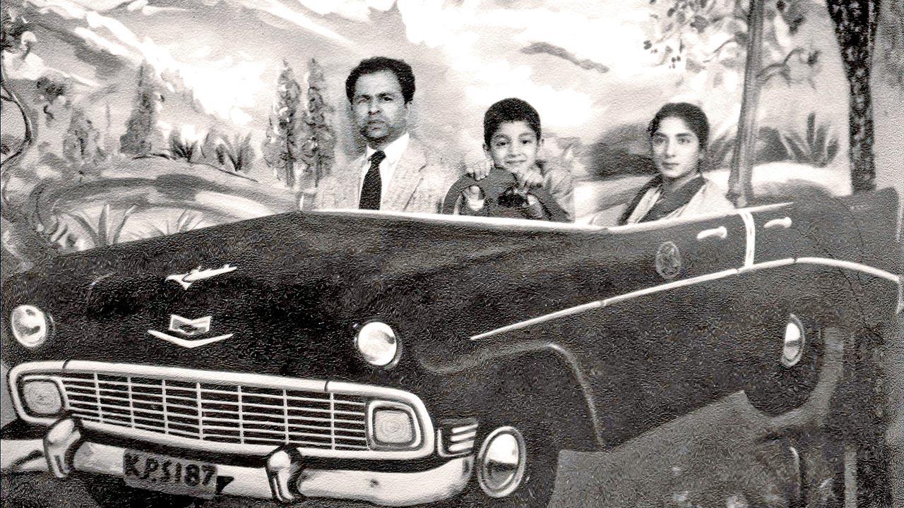 The Patwardhan family—Wasudev, Nirmala and Anand