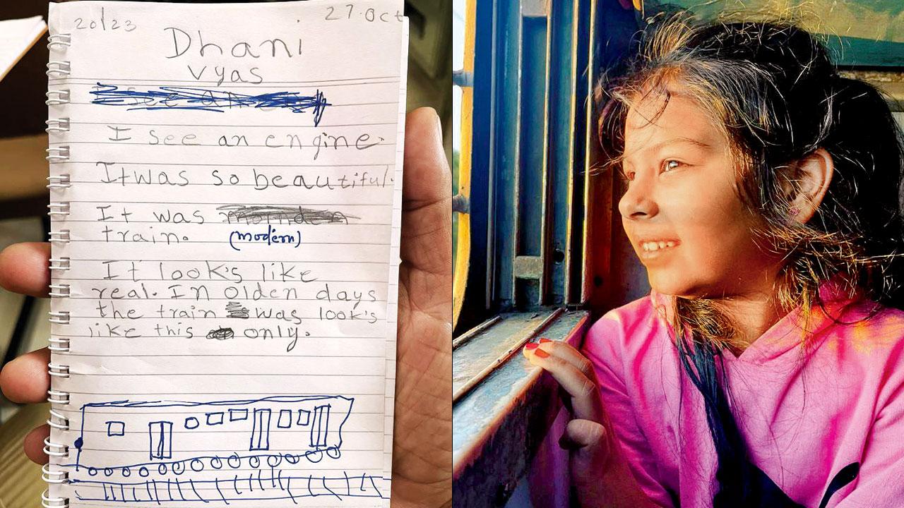 The notes by (right) Dhani Vyas. Pic courtesy/X