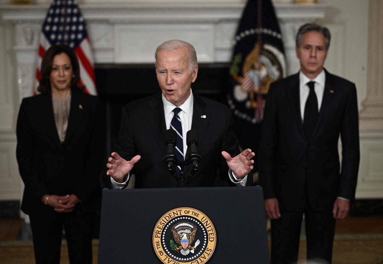 Biden, in his public remarks and statements since Hamas launched its attacks, has repeatedly emphasised his shock over the breadth and brutality of the Hamas assault a blitz by land, sea and air that surprised Israeli and US intelligence and that has killed hundreds Israelis and left even more wounded