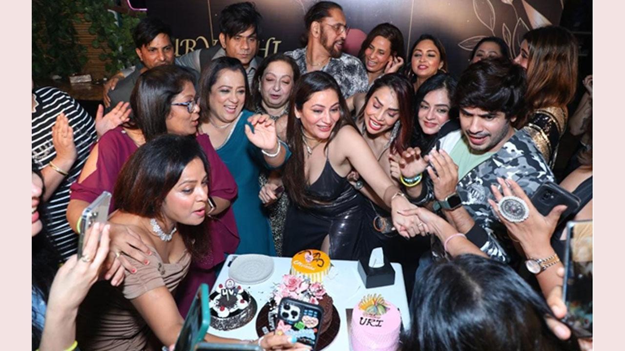 Celebrating Urvashi Solanki's Birthday Amid Controversy, A Fan Ordered A Cake To Wish Her Well