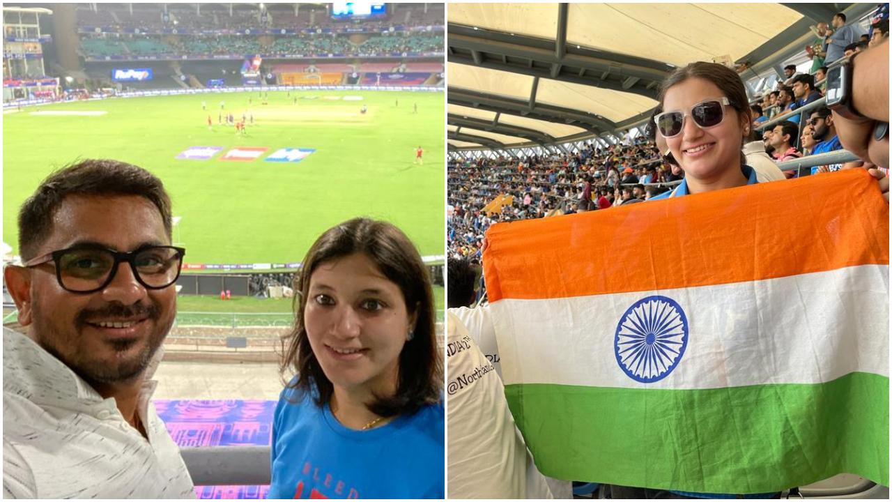 Walve found the perfect partner in Varada Dixit, former national-level badminton player, hailing from Nagpur and a huge sports enthusiast. Dixit has accompanied Walve to the matches since 2016, and has made the time to watch not only test matches, ODIs, T20s but also the IPL matches.