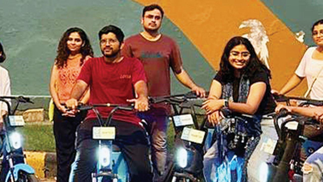 Yulu bike tours is a new introduction by EIH to get people excited about urban heritage and culture