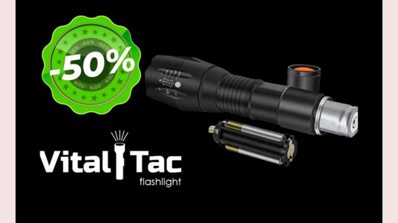 Vital Tac Flashlight Reviews SCAM WARNING! Buyers Beware!