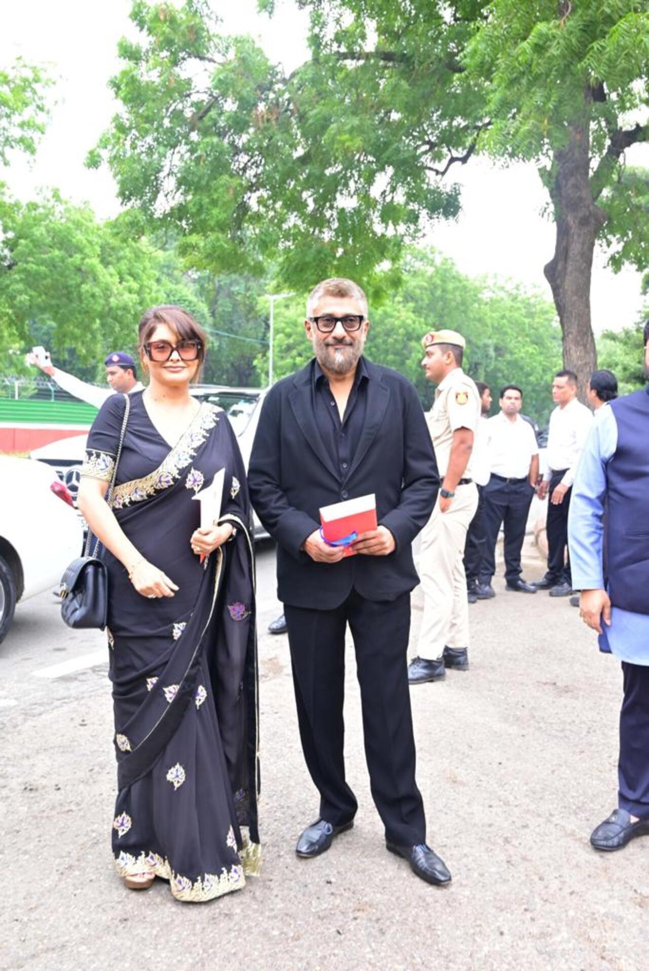 Vivek Agnihotri and Pallavi Joshi attended the ceremony as their film 'The Kashmir Files' was recognized in several categories at the National Film Awards