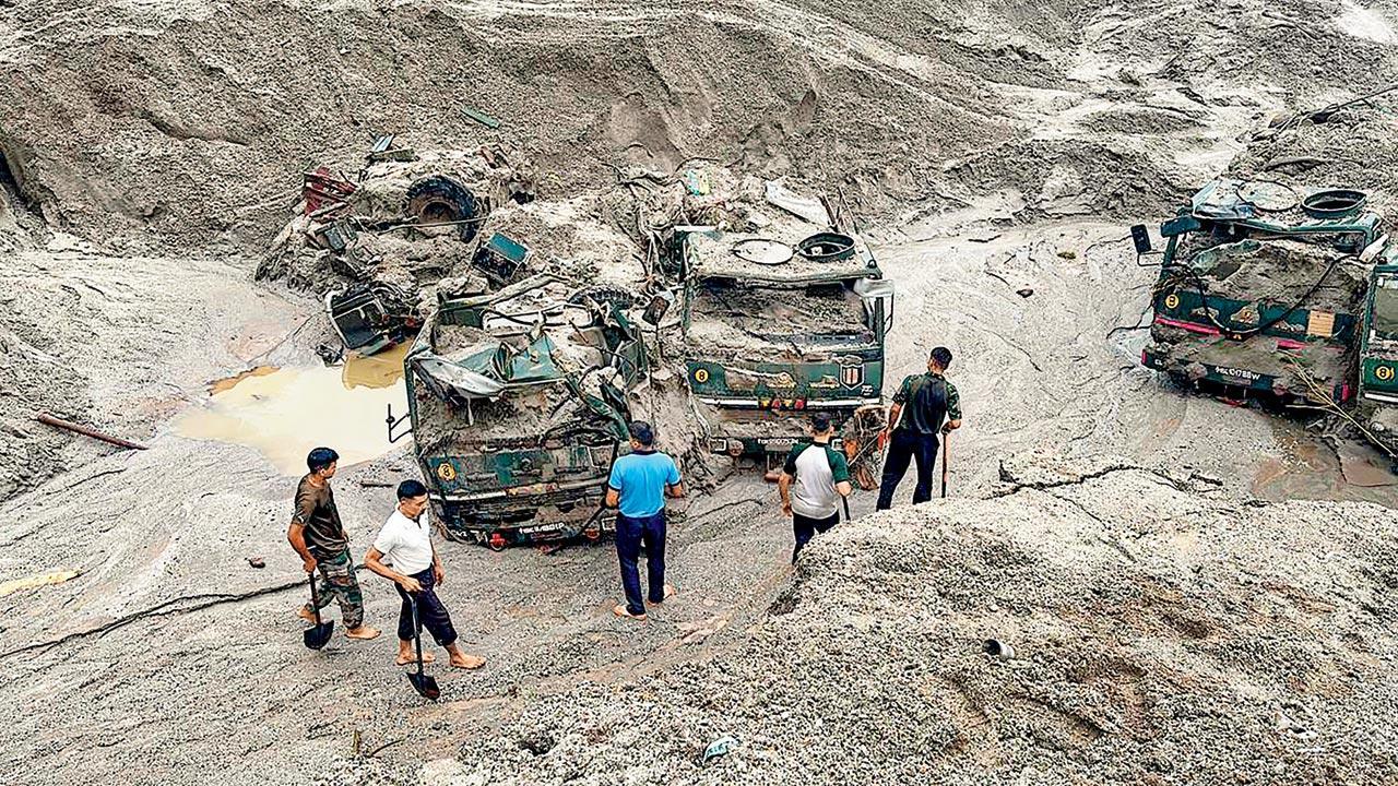 Work on to restore connectivity in Sikkim