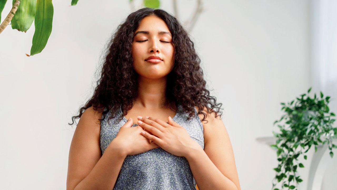 Practise grounding techniques when faced with stress at work