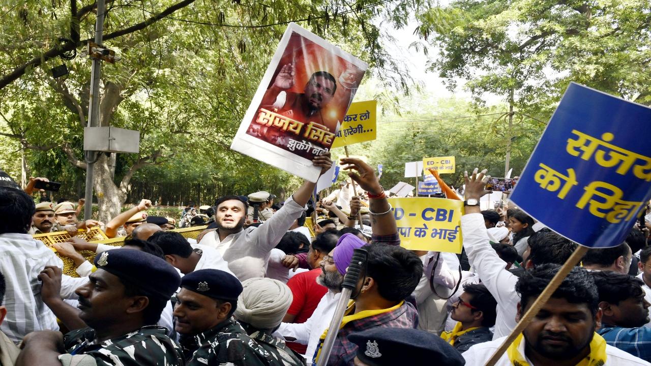 Singh was arrested on Wednesday in connection with alleged corruption in 2021-22 Delhi Excise policy case