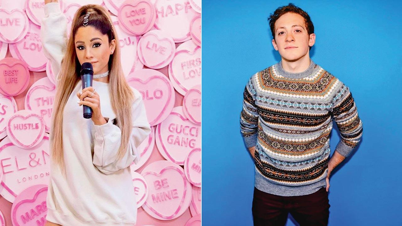 Ariana Grande and Ethan Slater’s PDA date night