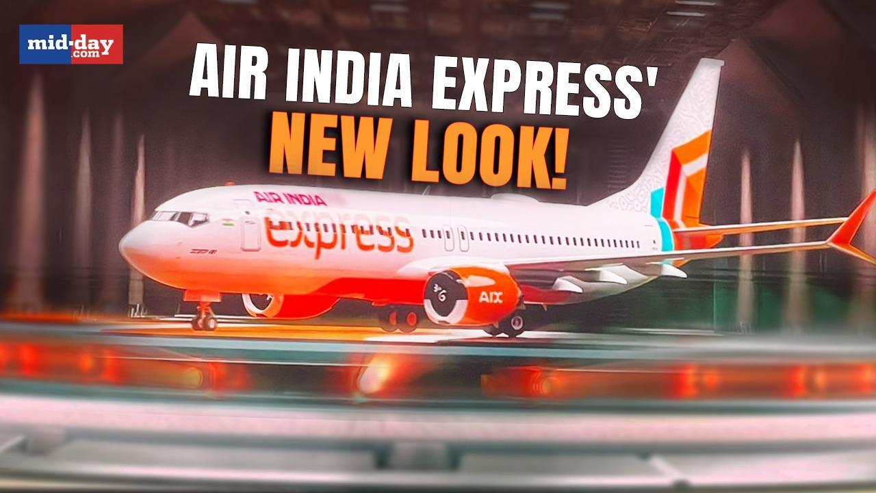 Air India Express rebrands aircraft with new logo and aircraft 'livery'