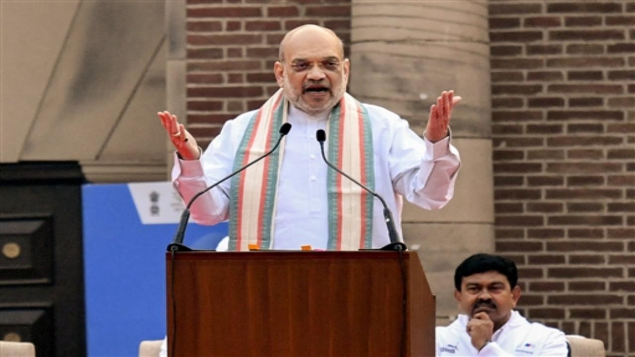 Addressing the event Shah asked all citizens to take a pledge to put the nation in the top position in the world in all sectors by 2047 when it will celebrate the centenary of its Independence